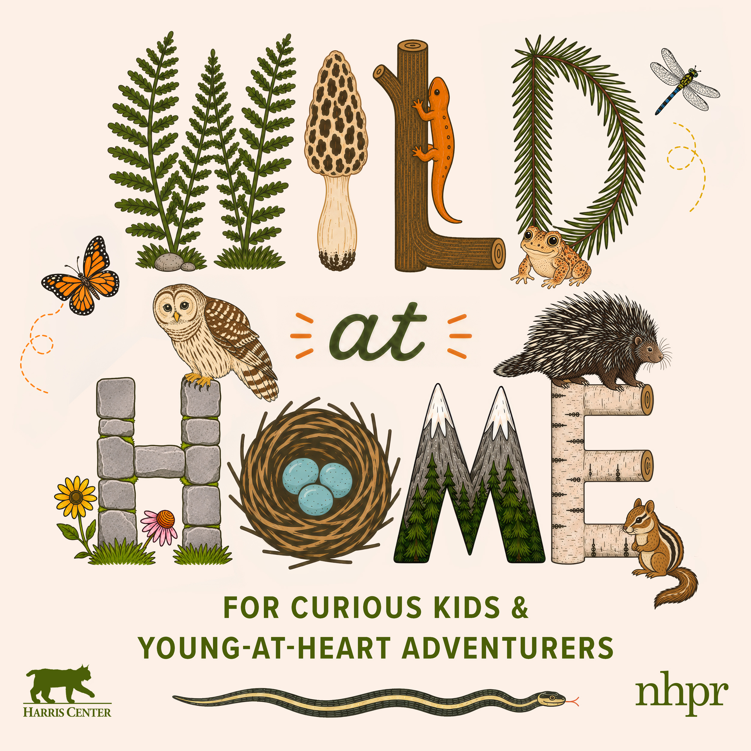 Logo of the podcast Wild at Home Podcast Wild at Home